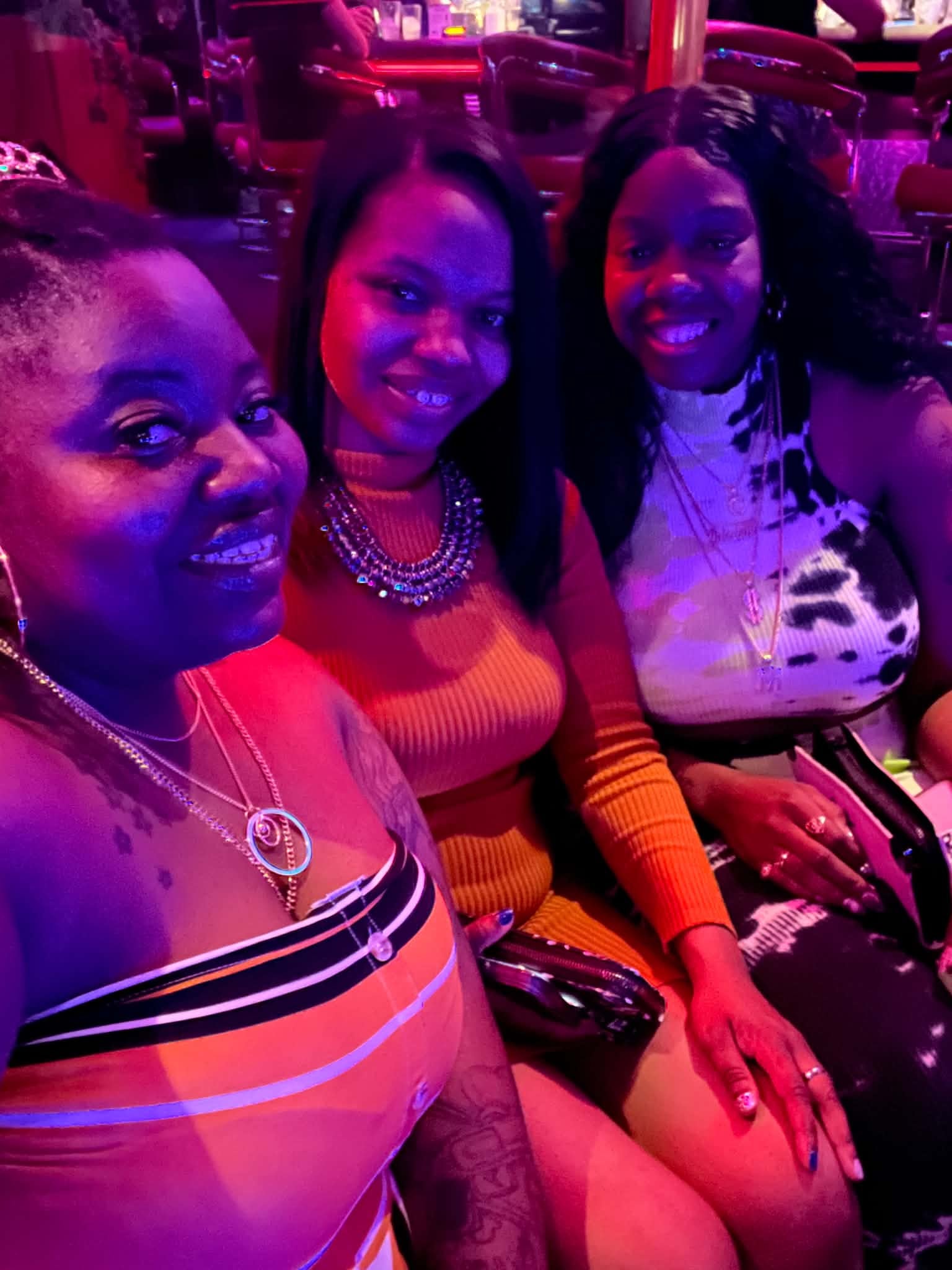 Friends celebrating together at a community outing