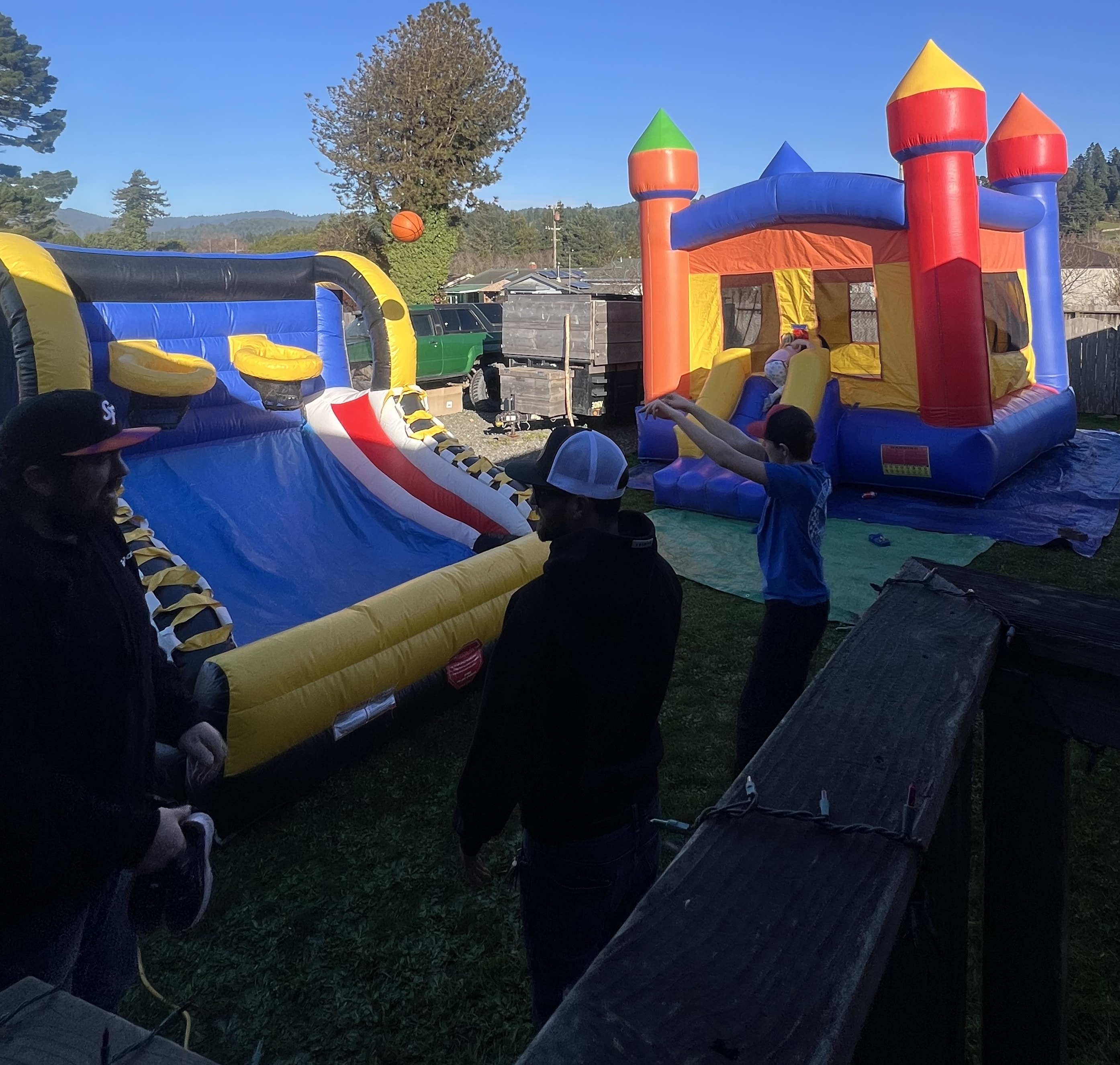 Bounce house rental for celebrations