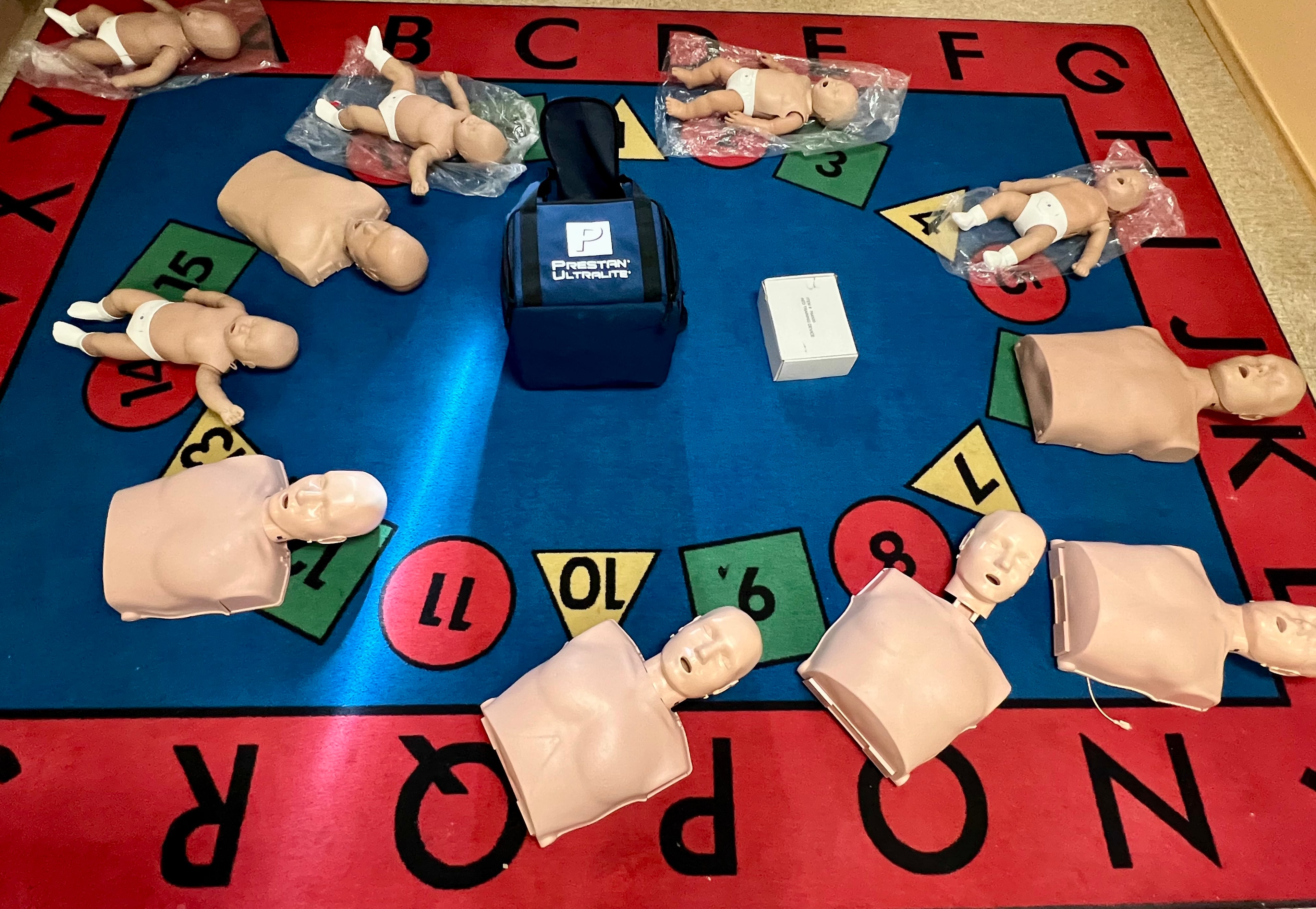 CPR first aid training